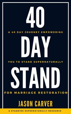 The 40 Day Stand book cover by Jason Carver