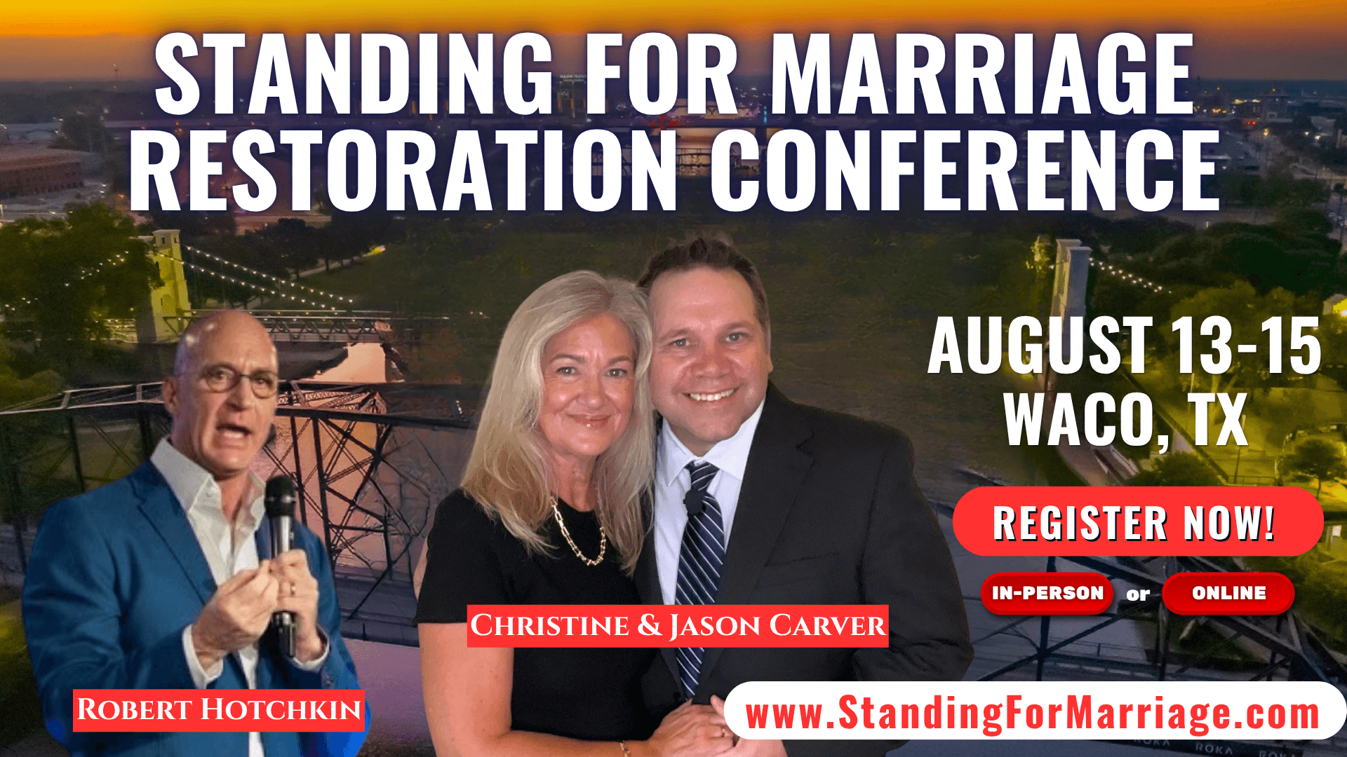 2026 Standing Supernaturally Conference — Register Now — August 13–15, Waco, TX