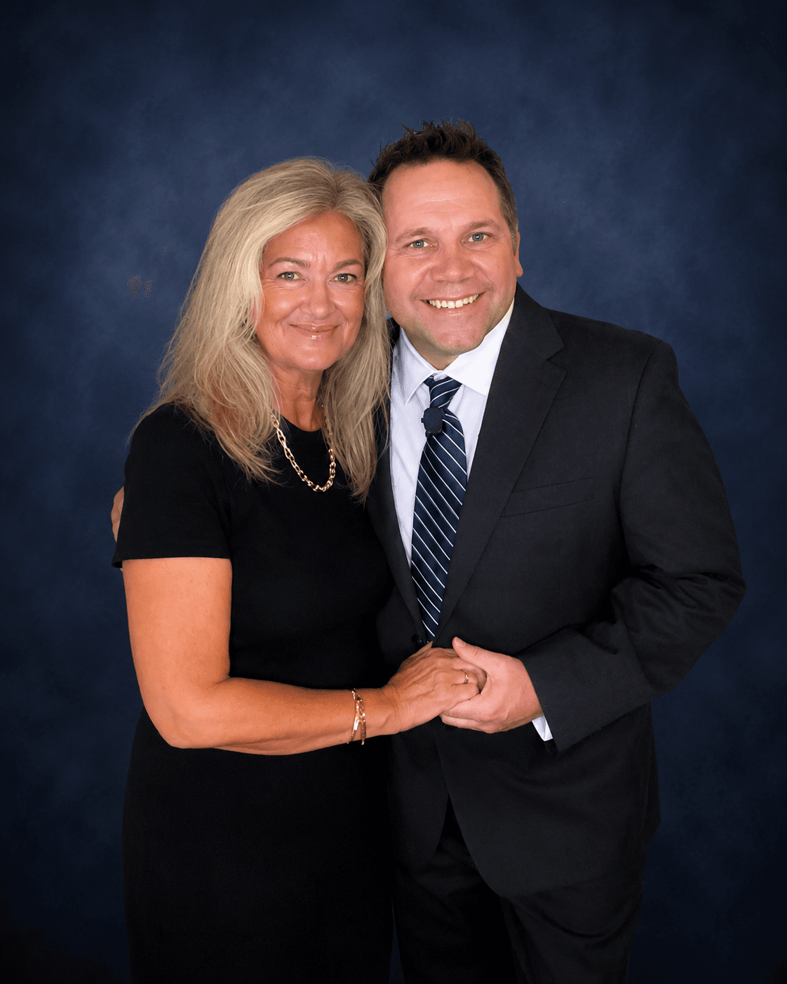 Pastor Jason Carver with his wife Christine — their restored, remarried family