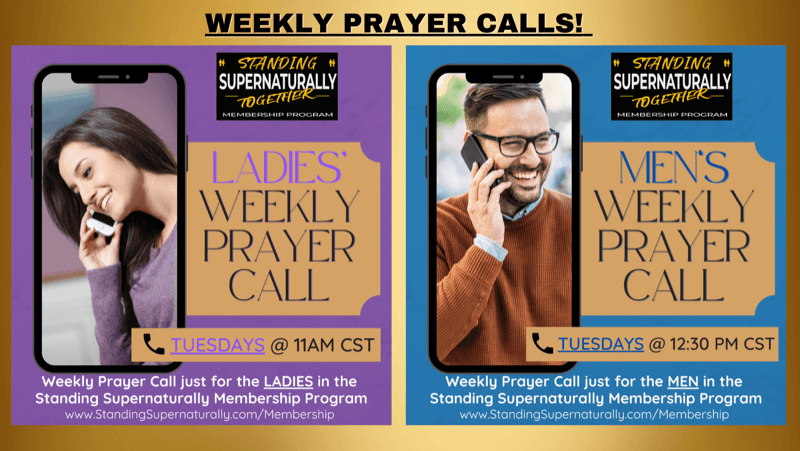 Members-only weekly prayer calls