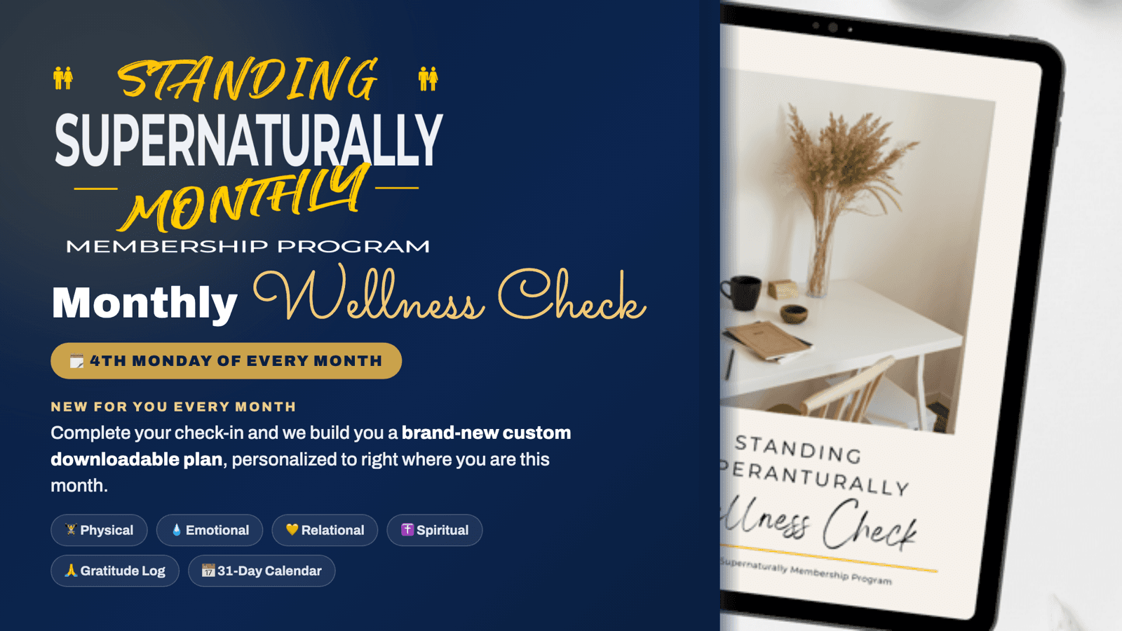 Downloadable wellness checks