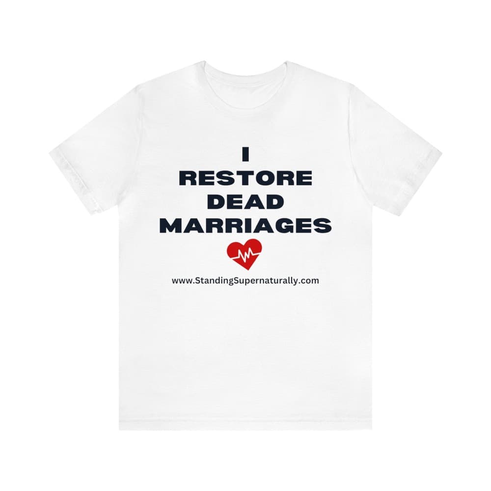I Restore Dead Marriages - T shirt (White)