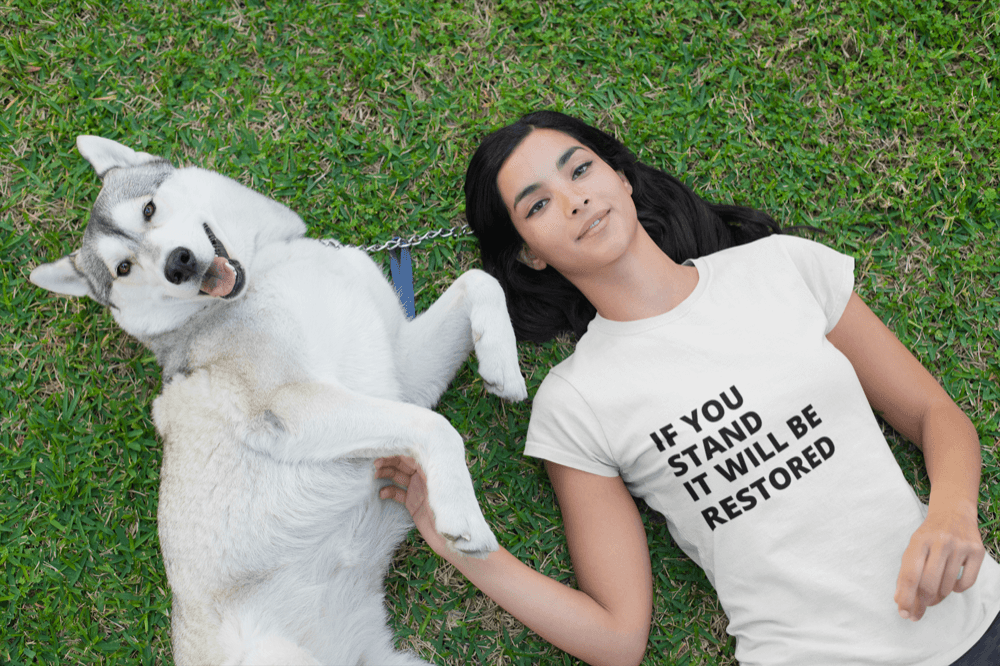 "If You Stand" T-Shirt (White)