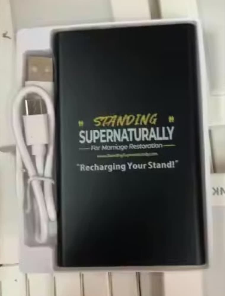 Standing Supernaturally Power Bank (10,000mAh) - Portable Phone Charger